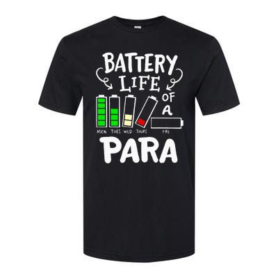 Para Battery Life Of A Para Softstyle CVC T-Shirt