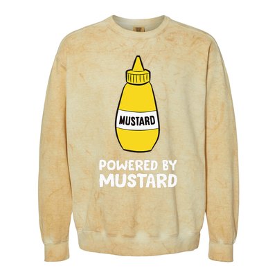 Powered By Mustard Colorblast Crewneck Sweatshirt