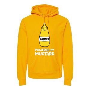 Powered By Mustard Premium Hoodie