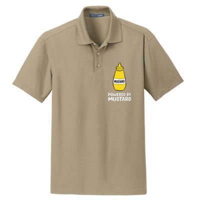 Powered By Mustard Dry Zone Grid Polo