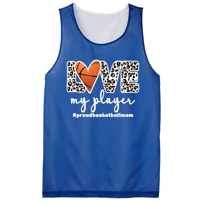 Proud Basketball Mom Mother Of A Basketball Player Mom Cute Gift Mesh Reversible Basketball Jersey Tank