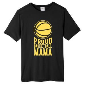 Proud Basketball Mama Mom Mother Gift Tall Fusion ChromaSoft Performance T-Shirt