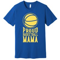 Proud Basketball Mama Mom Mother Gift Premium T-Shirt