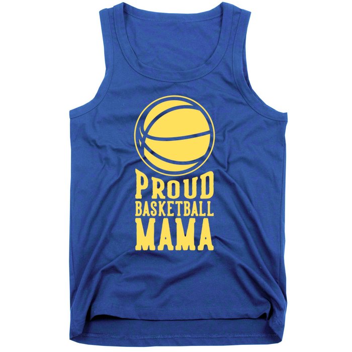 Proud Basketball Mama Mom Mother Gift Tank Top