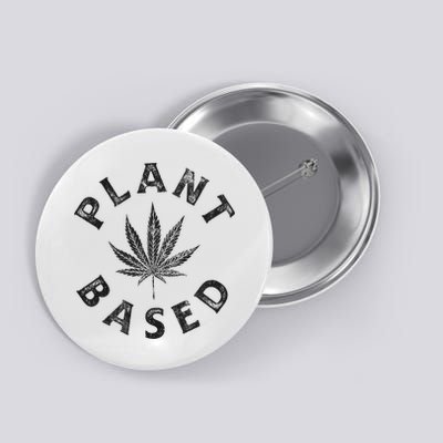 Plant Based Marijuana Leaf Weed Cannabis Pot Smoker Button