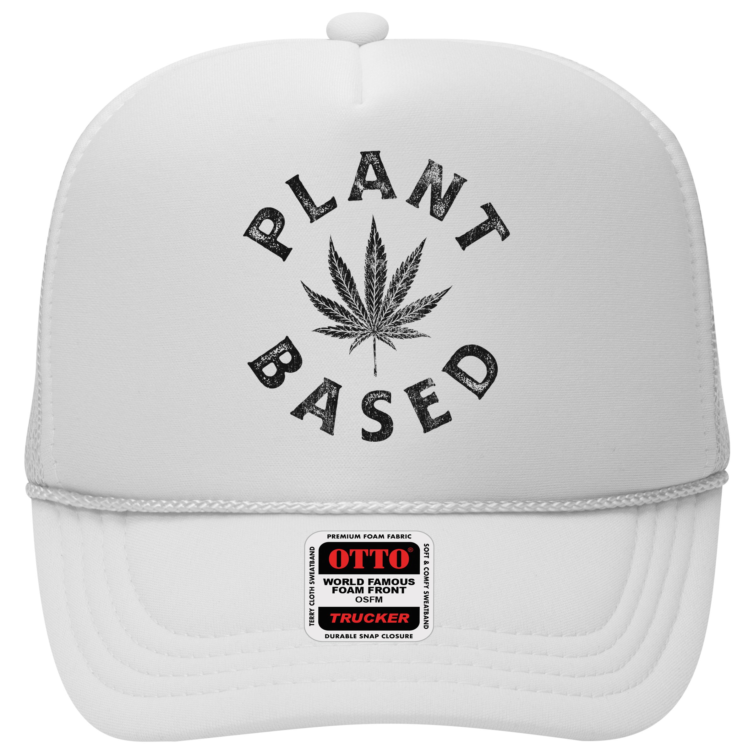 Plant Based Marijuana Leaf Weed Cannabis Pot Smoker Hat