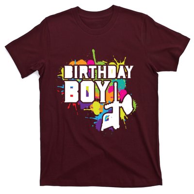 Paintball Birthday Matching Family Set Outfit Premium T-Shirt