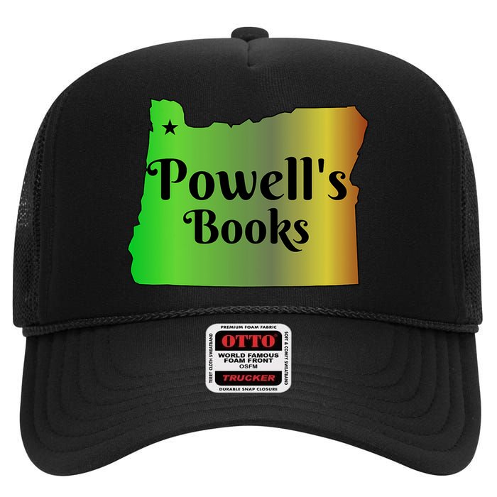 Powell's Books Mine Debbie Tee High Crown Mesh Back Trucker Hat