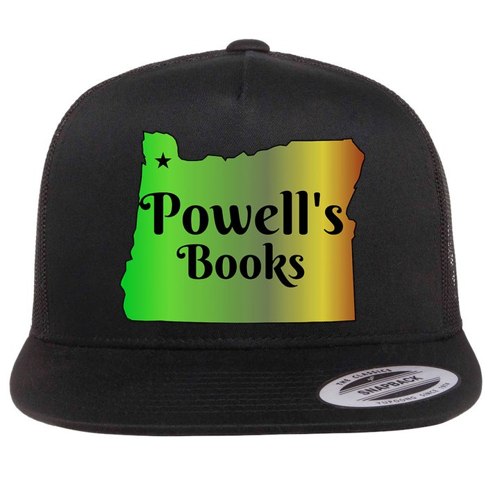 Powell's Books Mine Debbie Tee Flat Bill Trucker Hat