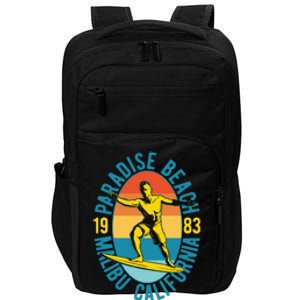 Paradise Beach Malibu California Impact Tech Backpack