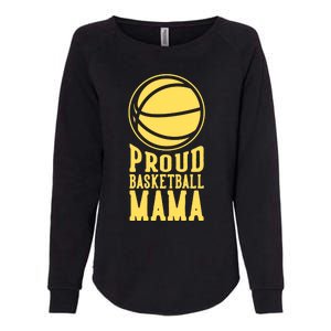 Proud Basketball Mama Mom Mother Gift Womens California Wash Sweatshirt