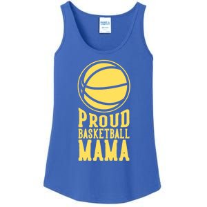 Proud Basketball Mama Mom Mother Gift Ladies Essential Tank