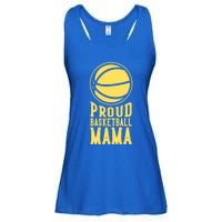 Proud Basketball Mama Mom Mother Gift Ladies Essential Flowy Tank