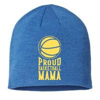 Proud Basketball Mama Mom Mother Gift Sustainable Beanie