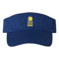 Proud Basketball Mama Mom Mother Gift Valucap Bio-Washed Visor