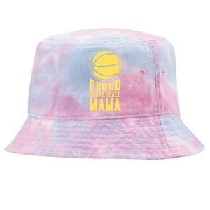 Proud Basketball Mama Mom Mother Gift Tie-Dyed Bucket Hat