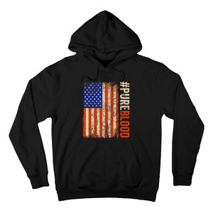 Pure Blood Movement #Pureblood Freedom American Hoodie