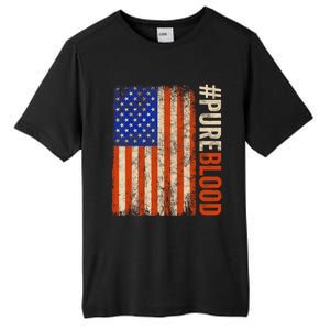 Pure Blood Movement #Pureblood Freedom American Tall Fusion ChromaSoft Performance T-Shirt