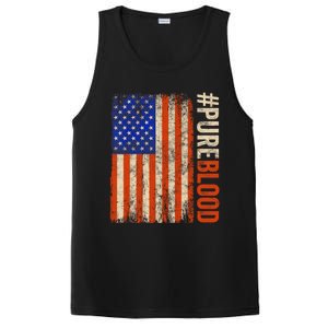 Pure Blood Movement #Pureblood Freedom American PosiCharge Competitor Tank