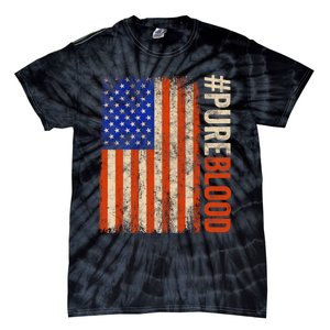 Pure Blood Movement #Pureblood Freedom American Tie-Dye T-Shirt