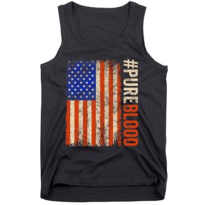 Pure Blood Movement #Pureblood Freedom American Tank Top