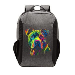 Pit Bull Mom Dog Lover Colorful Artistic Pitbull Owner Women Vector Backpack