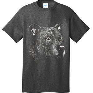 Pit Bull Mom Dog Lover Mandala Artistic Pitbull Owner T-Shirt