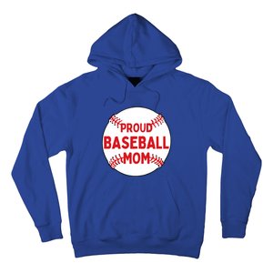 Proud Baseball Mom Baseball Mama Gift Hoodie