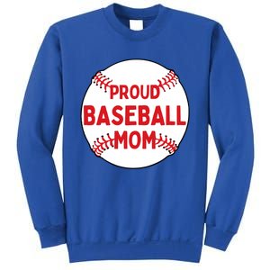 Proud Baseball Mom Baseball Mama Gift Sweatshirt