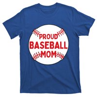 Proud Baseball Mom Baseball Mama Gift T-Shirt