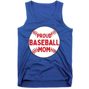 Proud Baseball Mom Baseball Mama Gift Tank Top