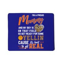 Proud Basketball Mommy Basketball Family Matching Gift Mousepad