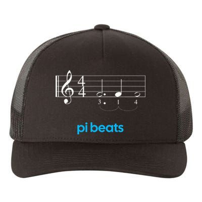 Pi Beats Math Music Pi Day 3.14 Fun Yupoong Adult 5-Panel Trucker Hat