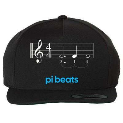 Pi Beats Math Music Pi Day 3.14 Fun Wool Snapback Cap