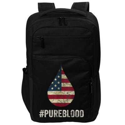 Pure Blood Movement #Pureblood Freedom Impact Tech Backpack