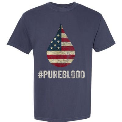 Pure Blood Movement #Pureblood Freedom Garment-Dyed Heavyweight T-Shirt