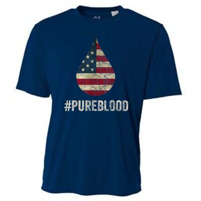 Pure Blood Movement #Pureblood Freedom Cooling Performance Crew T-Shirt