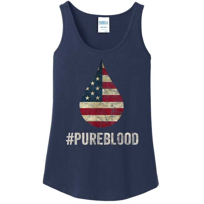 Pure Blood Movement #Pureblood Freedom Ladies Essential Tank