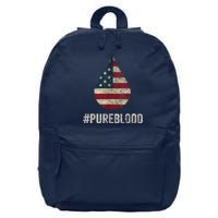 Pure Blood Movement #Pureblood Freedom 16 in Basic Backpack