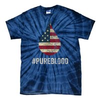 Pure Blood Movement #Pureblood Freedom Tie-Dye T-Shirt