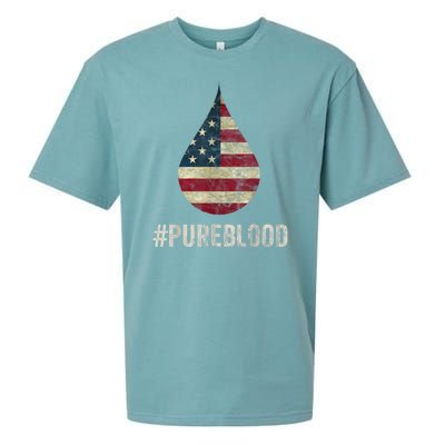 Pure Blood Movement #Pureblood Freedom Sueded Cloud Jersey T-Shirt