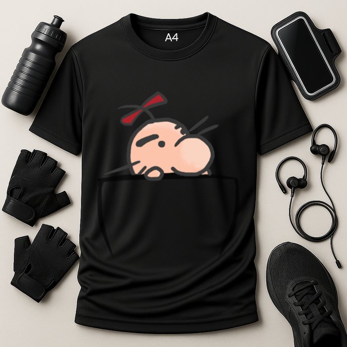 Pocket Buddies Mr Saturn Cooling Performance Crew T-Shirt