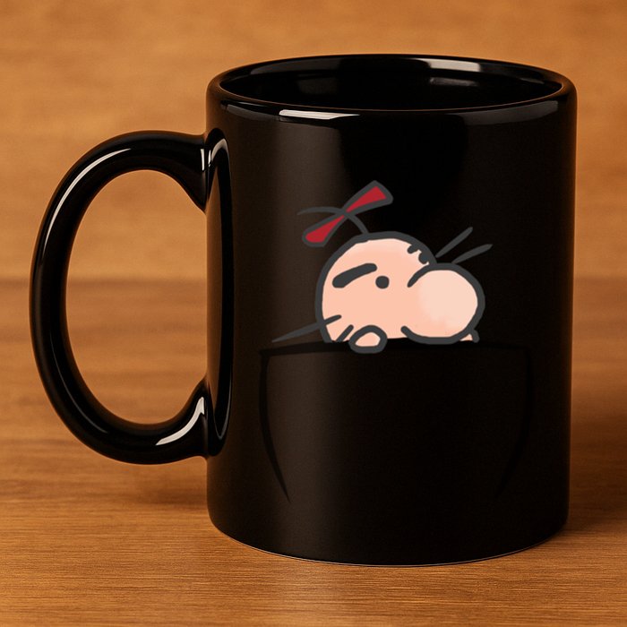 Pocket Buddies Mr Saturn 11oz C Handle Ceramic Mug