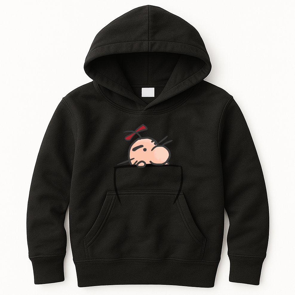 Pocket Buddies Mr Saturn Kids Hoodie