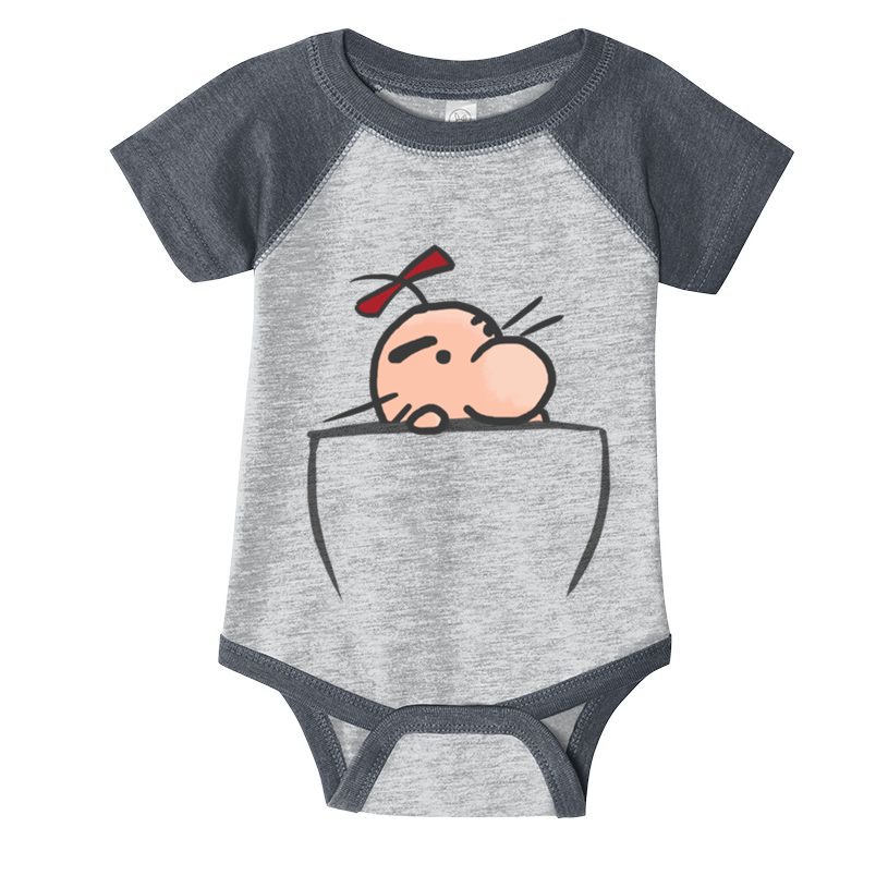 Pocket Buddies Mr Saturn Infant Baby Jersey Bodysuit