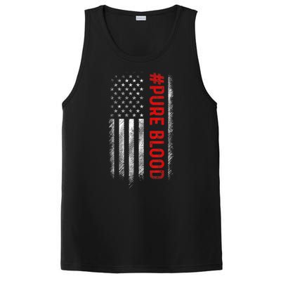 Pure Blood Movement #Pureblood Freedom Design PosiCharge Competitor Tank