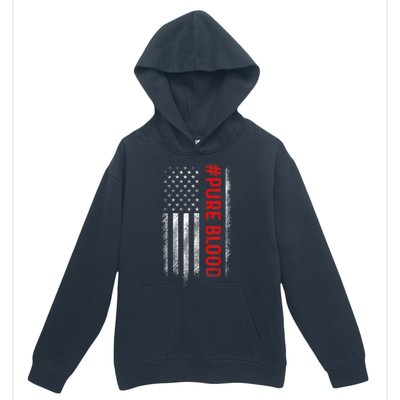 Pure Blood Movement #Pureblood Freedom Design Urban Pullover Hoodie