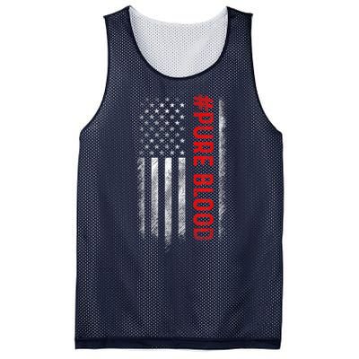 Pure Blood Movement #Pureblood Freedom Design Mesh Reversible Basketball Jersey Tank