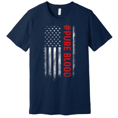 Pure Blood Movement #Pureblood Freedom Design Premium T-Shirt