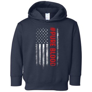 Pure Blood Movement #Pureblood Freedom Design Toddler Hoodie